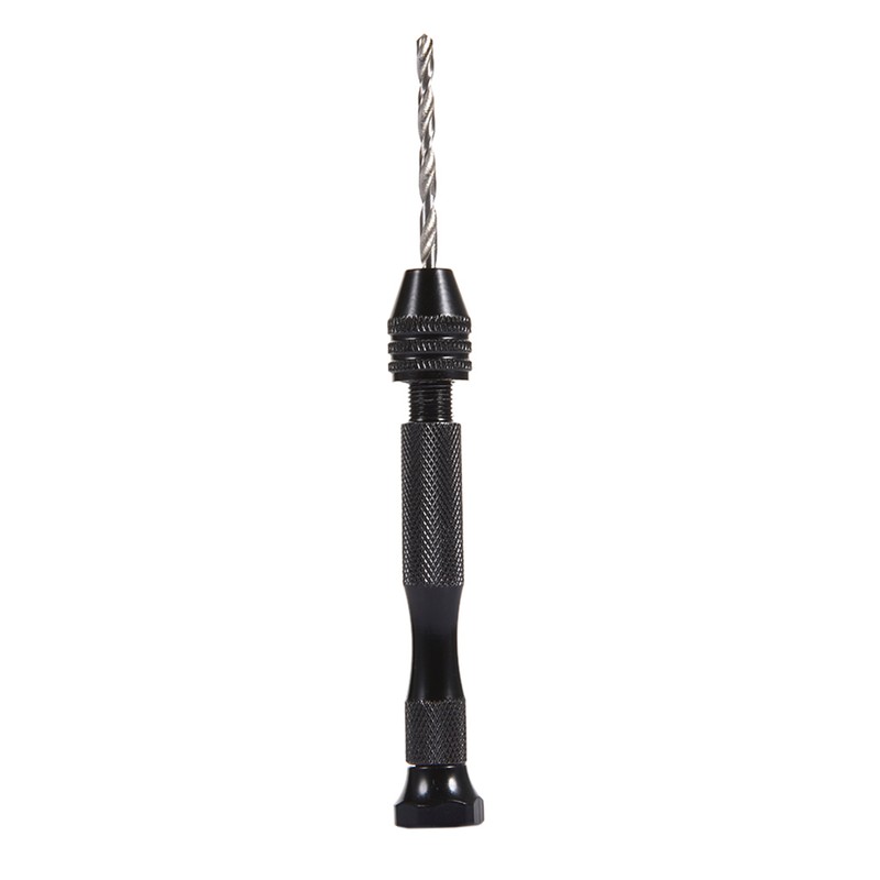 Hand Drill Set Pin Vise With Mini Twist Drill Bits