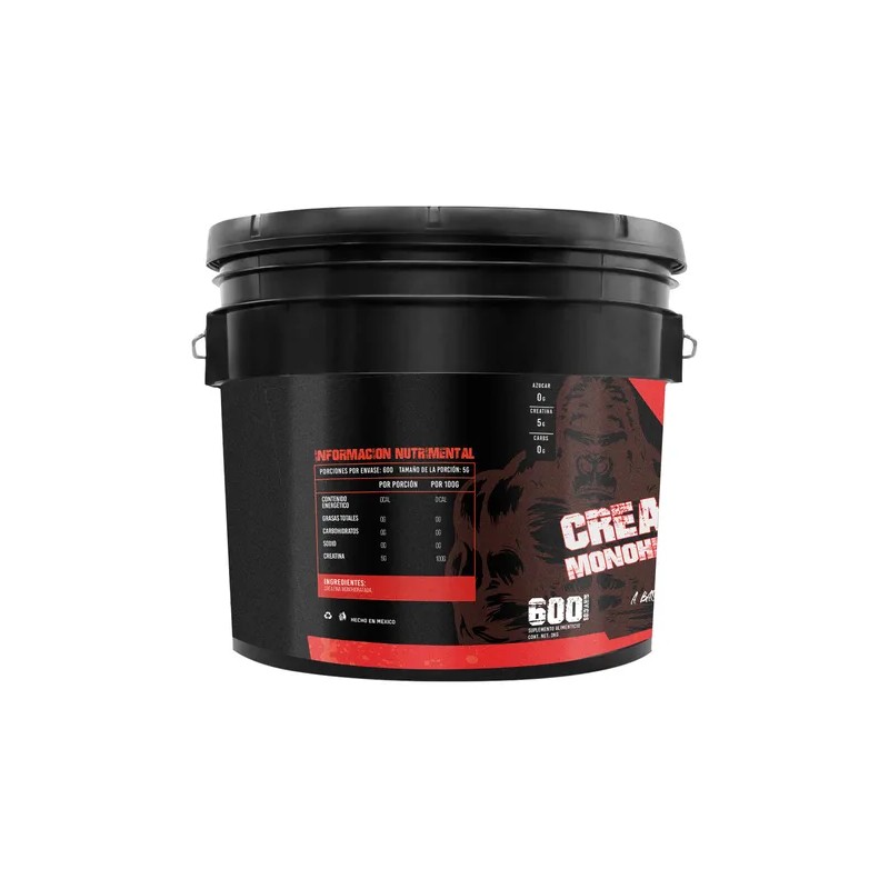 Creatina Monohidratada Strong Protein 3kg 600 Servicios