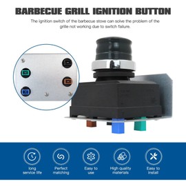 WELURE Compatible for Weber Genesis 300 E-310 E-320 E-330 S-310 S-330 Gas Grill Igniter Kit 7629 (2011-2016 Models)