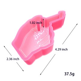 (300 Design Optional) MUBYOK M485 Ignite Silicone Freshie Mold for Baking Aroma Beads Car Freshie Supplies