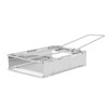 Folding Toaster Stainless Steel Versatile Mini Portable Toaster for Bread