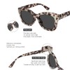 JiSoo Reader Sunglasses Women Men for Sun, Oversized Reading Sunglasses