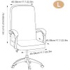 Office Chair Cover, Chair Cover, Office Chair, Swivel Chair, Integrated