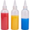 8 Pcs Small Squeeze Bottles 50ml Tip Applicator Bottle Plastic