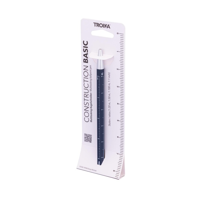 Multitasking ballpoint pen with black D1 refill – CONSTRUCTION BASIC