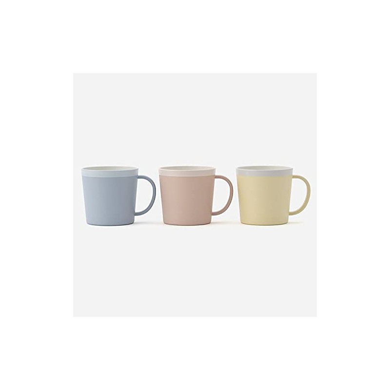 Keyuka Kids' Cup Two-Tone Yellow (Yamanaka Coating, Antibacterial and Lightweight),