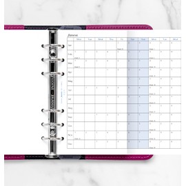 Filofax Personal Horizontal Year Planner 2027