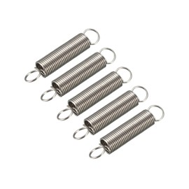 METALLIXITY Extension Spring 0.4x4x20mm 5pcs Stainless Steel Tension Spring Wire for Home Repair Construction Machinery
