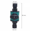 FULAIERGD 2 Pcs 16mm 2 Way Garden Hose Quick Connector
