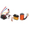 3650 3900KV Brushless Motor 60A ESC 20kg Steering Gear Set