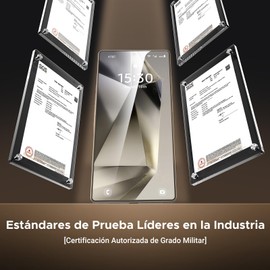 UGREEN Protector de Pantalla para Galaxy S25 Ultra, Mica HD Clear Cristal Templado, Fácil Instalación, Sin Burbujas, Antiarañazos, Antihuellas, 2 Unidades