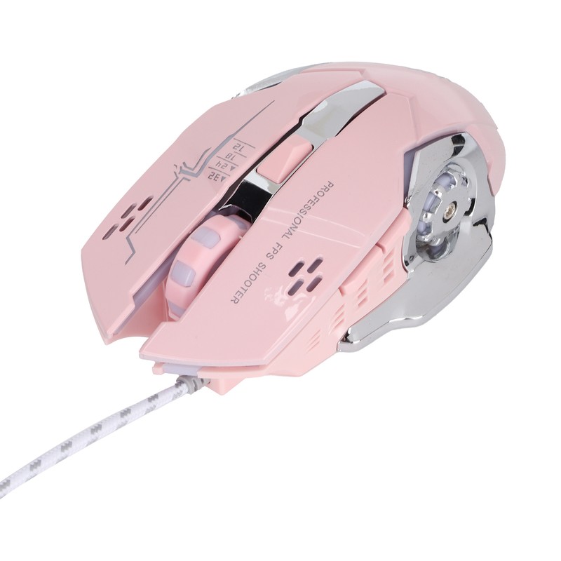 Wired Mouse 6‑Button USB Port Gaming Luminous Ergonomic Optical Computer