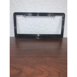 Lusso Motorsports License Plate Plastic Frame (Carbon Fiber Look) Lusso Motorsport