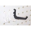 Jumbo Pegboard Hooks Black Garage Tools Hammer Air Tool Storage