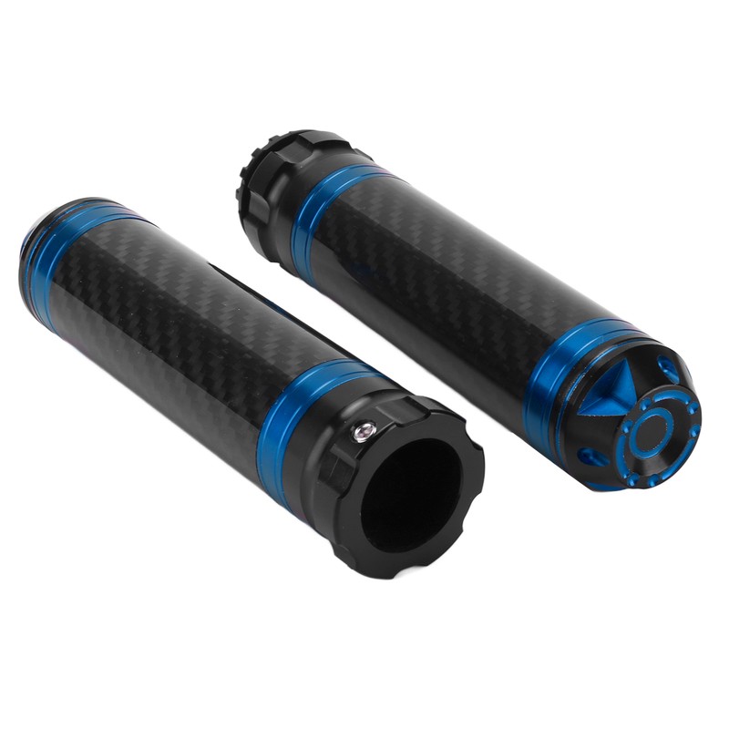 2PCS Motorcycle Handle Bar Grip Cover Carbon Fiber Corrosion Resistant