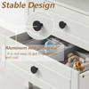 5 Pcs 30mm Round Cabinet Knobs Equipped with Screws and