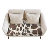Annejudy Cow Hide Print Couch Cover Sofa Covers for Cushion
