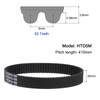 sourcing map HTD5M-410 Rubber Timing Belt 82 Teeth Closed Loop