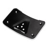 YDLMT Metal 3 Hole Curved Laydown License Plate Mount with