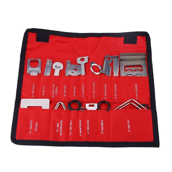 Radio Removal Tool, 38 Pieces, Car Radio Sterieo Removal Tool,
