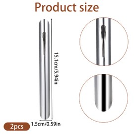 JJUNW 2Pcs Restaurant Crumb Sweepers, High Quality Stainless Steel Crumb Scraper, Crumber Tool for Waiters, Waitresses and Servers