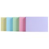 QAINJG A6 Ruled Index Crads, 400Pcs Revision Cards, 5 Colours