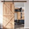 EaseLife 5.3 FT Sliding Barn Door Hardware Track Kit,Smoothly Quietly,Easy