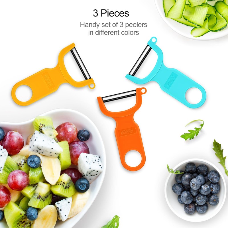 Original Vegetable Peeler, Potato Peelers for kitchen Carbon Steel Blade