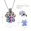 memorial jewelry Urn Necklace for Ashes Pendant 316L Stainless Steel