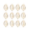 100pcs Special Shape Paper Clips Creatively Cute Plated Metal Bookmark