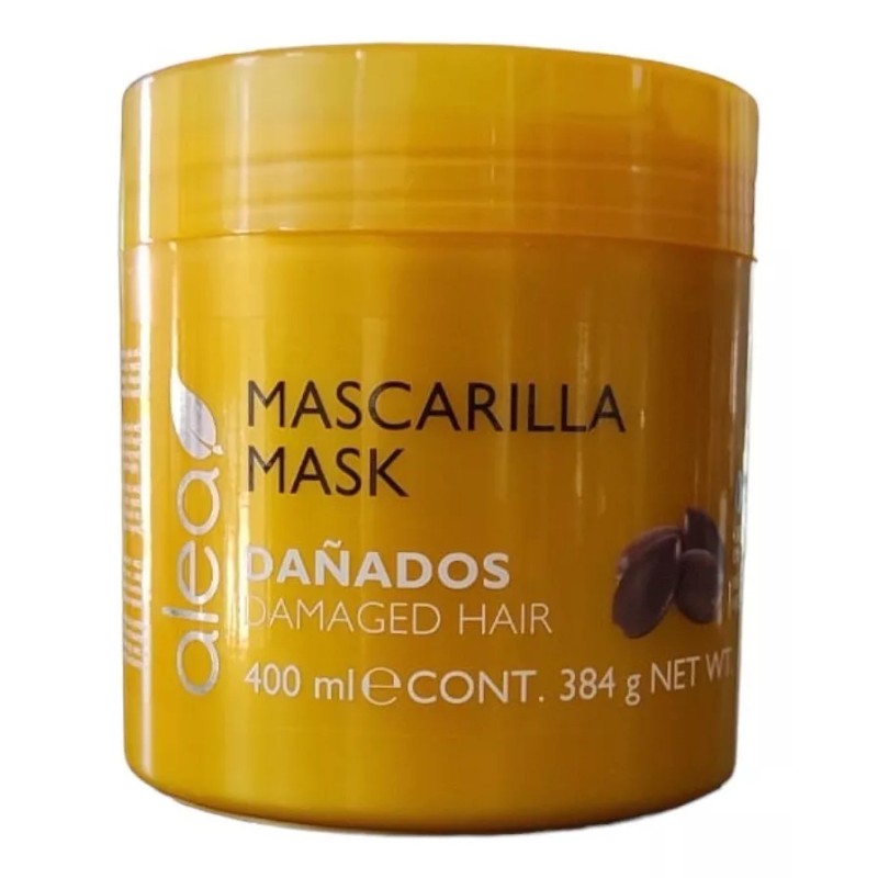 Alea Mascarilla Cabellos Dañados Alea Con Aceite Argan 3 Pzs
