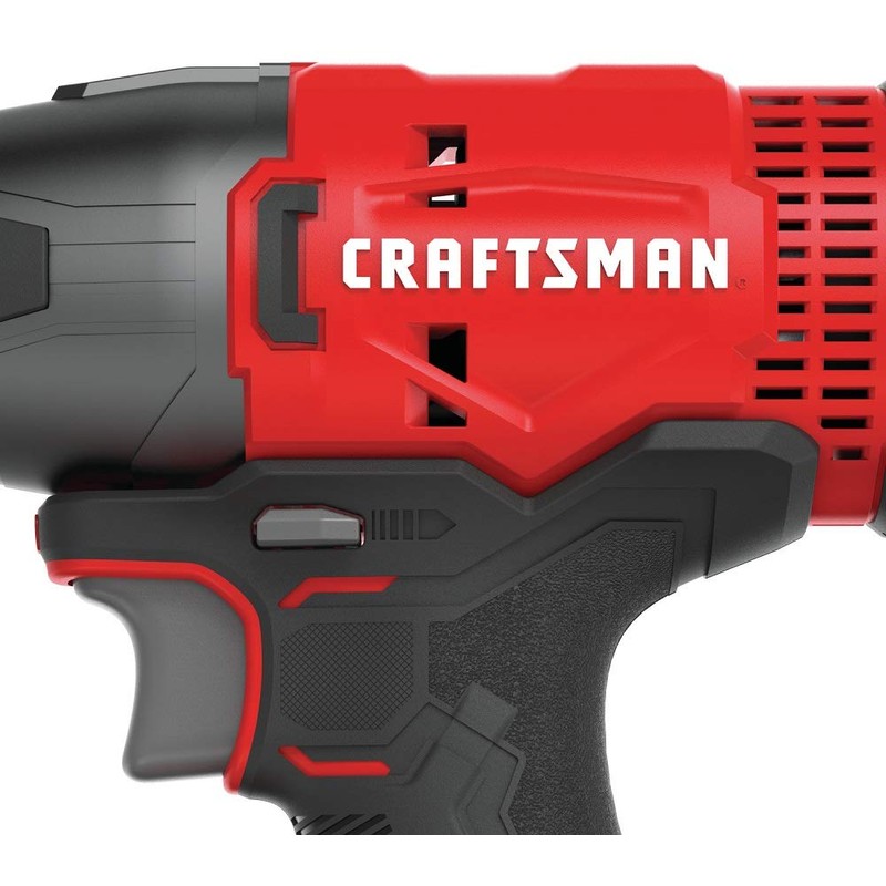CRAFTSMAN V20 Cordless Impact Driver Kit, 1/4 inch, 2 Batteries