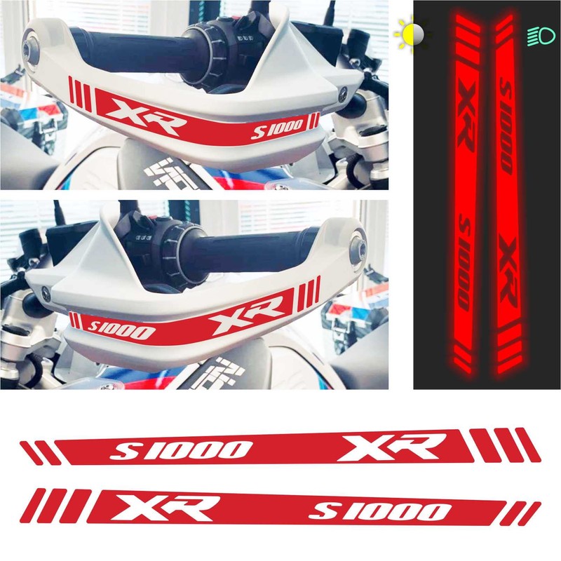 BLACK DOVES GRAPHICS 2pcs REFLECTIVE Stickers Compatible with Motorrad S