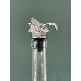 Aerador de animales de pasta, tapa de botella de vino, boquilla de licor, regalo para amigos, familia, cabra, lo mejor de todos los tiempos