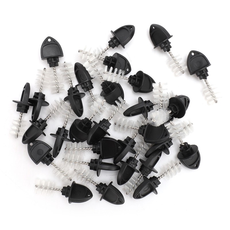 Beer Faucet Plug Brush Black ABS Beer Faucet Tap Cleaning