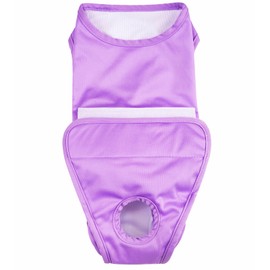 Full Body Dog Diaper with a Puppy Nappies Physiological Dog Surgery Recovery Suit for Dogs Cats After Surgery, Soft Breathable Pet Bodysuit Alternative Surgical Suit Puppy Wear (Purple, X-Large)