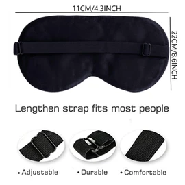 Maxfeel 100% Pure Silk Eye Mask Sleep Eye Mask Eye Cover Eyeshade Sleeping Eye Mask Printed Colors (#1) by Maxfeel
