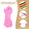 Rebower Macrame Cord 2.5mm x 100M, Polyester Macrame Rope Twisted