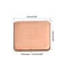 sourcing map Heat Sink Copper Pad Washer 15mm x 15mm