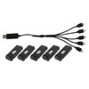 5Pcs Drone Lithium Battery 3.7V 1800mah Remote Control Aircraft Model