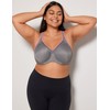 SYROKAN Women's Full Support High Impact Racerback Lightly Lined Underwire