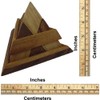 Luxor Pyramid Wooden Puzzle Brain Teaser