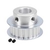 sourcing map Aluminium XL Timing Belt Pulley Flange for 10
