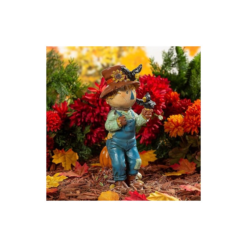 Fun Express Fall Scarecrow Garden Statue