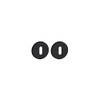 THIRARD 00966775 - Pair of Round Escutcheons Diameter 50, Black