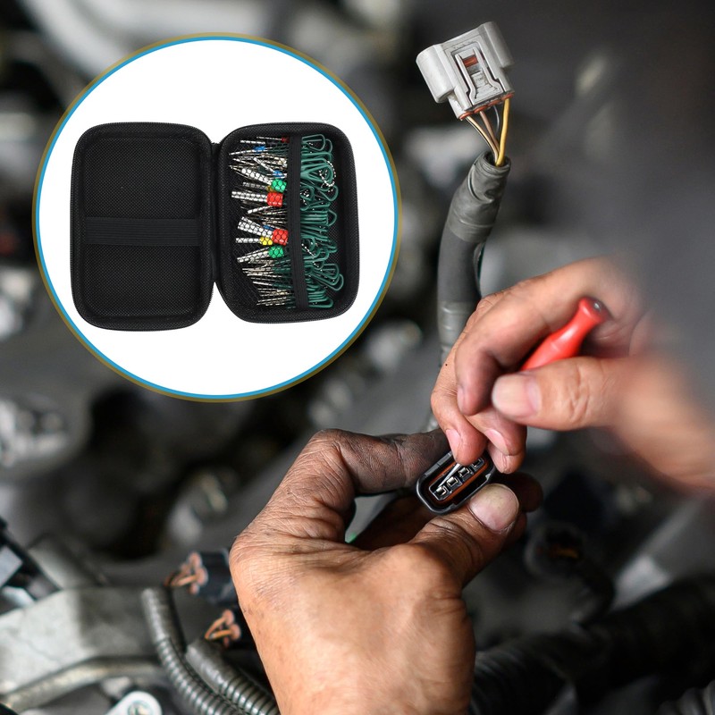 A ABSOPRO Terminal Removal Tool Assortment Kit Wire Connector Terminal