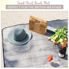 iN Waterproof Picnic Blanket - Picnic Blanket With Waterproof Backing