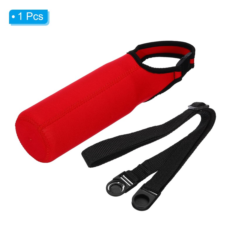 PATIKIL 67mmx185mm Water Bottle Sling Bag, 1 Pack Neoprene Portable