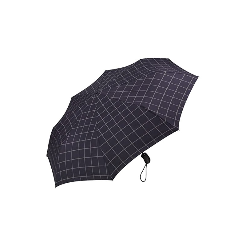 Esprit Easymatic Men's Pocket Umbrella Automatic Open/Close Gents - Check