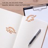 100pcs Paper Clips Portable Mini Cute Dinosaur Shape Electroplated Metal